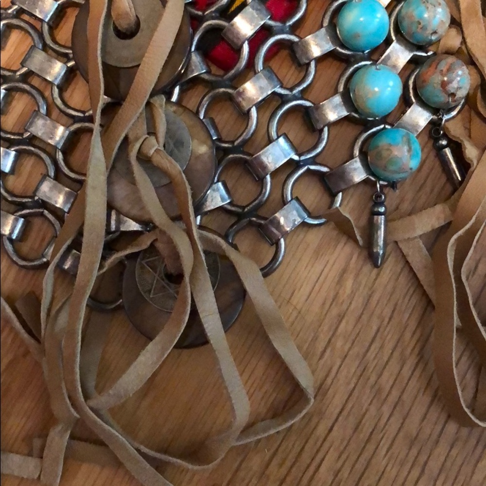 Dannijo Ipsa Necklace with turquoise beads & suede - Picture 5 of 5